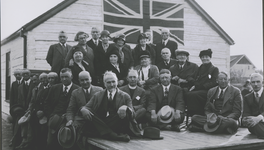 Prince Albert Historical Society members in 1932 at the opening of the Heritage Museum.