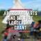 Text: Aboriginal Arts and Culture Leadership Grant. Deadline: March 31. saskculture.ca/aacl