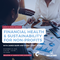 An event poster for the Financial Health & Sustainability for Non-Profits Lunch & Learn Webinar, with James Barr and Diana Leray, KPMG. Date: November 29, 2023. 12PM-1:30PM. Via Zoom. Register at saskculture.ca/events.