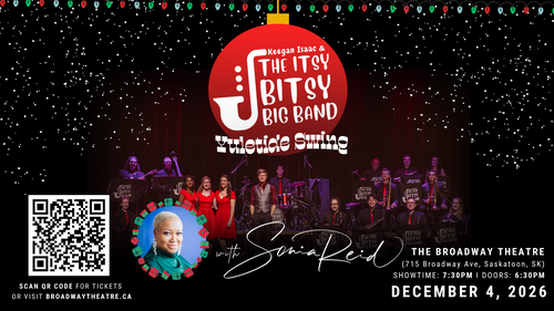 Keegan Isaac & The Itsy Bitsy Big Band : Yuletide Swing with Sonia Reid