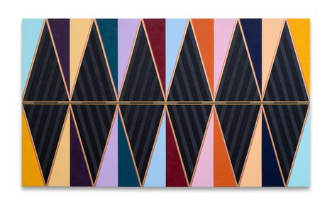 Dyani White Hawk (Sičáŋǧu Lakota), Walk With Me, 2024. Gochman Family Collection. Photo: Rik Sferra. Courtesy the artist.