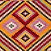 A close up of Kylym (carpet), collection of the Ukrainian Museum of Canada