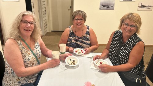 Enjoying homemade ice cream in 2024!
