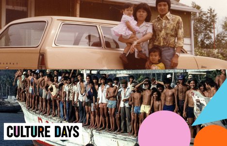 Dan and Nha Tran in Canada, and refugee leaving Malaysia