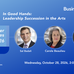 Details of the speaker series