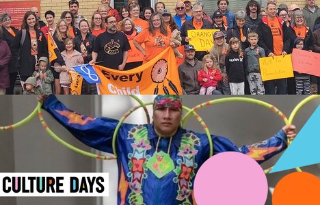 2023 Walk for Reconciliation in Humboldt & Terrance Littletent