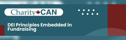 Poster for event with elements in red and blue.