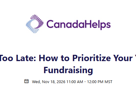 Details of It’s not too late: how to prioritize your year-end fundraising campaign