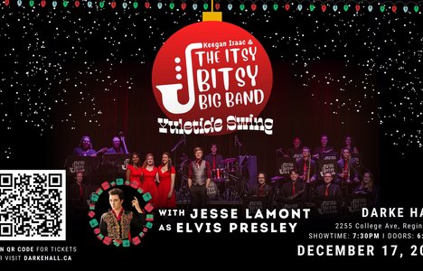 Keegan Isaac & The Itsy Bitsy Big Band : Yuletide Swing with Jesse Lamont