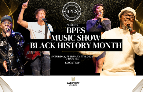 BPES Music Show 2026 poster