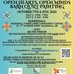 Details of the  event flyer: OPEN HEARTS, OPEN MINDSBARN QUILT PAINTINGOCTOBER 7TH & 8TH, 2026DAY 1: 3 PM - 7 PMDAY 2: 9 AM - 4 PMMARSHALLMARSHALL THREE LINKS COMMUNITY CENTRE19 - 1ST AVENUE WEST,