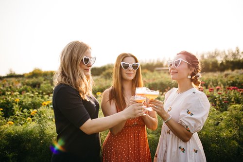 Black Fox teams up with Floral Acres to bring you a Garden Garnish Cocktail Class