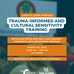 A promo poster for the webinar. The background photo is of the CAMP presentation at the 2024 SaskCulture AGM.