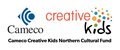 A Cameco logo with the Creative Kids Wordmark logo beside it.