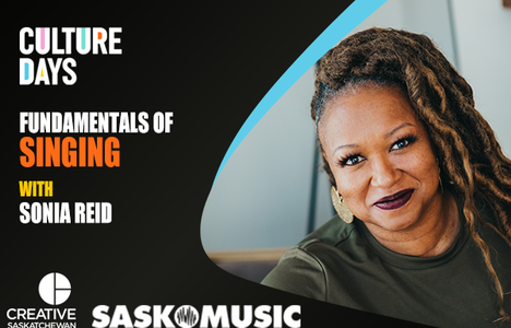 Culture Days Fundamentals of Singing with Sonia Reid Creative Saskatchewan SaskMusic