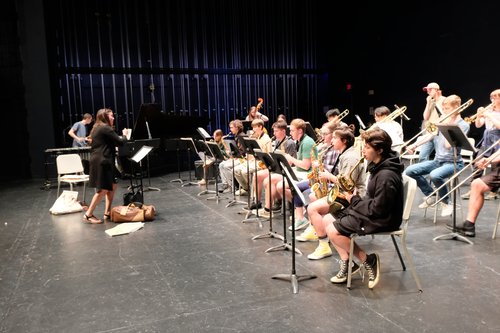 Photo from the 2024 Prairielands Jazz Camp