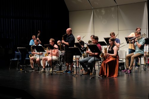 Photo of the 2024 Faculty Big Band Concert