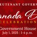 Lt. Governor's Canada Day Celebration 2025 graphic