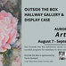 A highly detailed watercolour painting shows a large, light pink peony on a backdrop of deep green foliage.