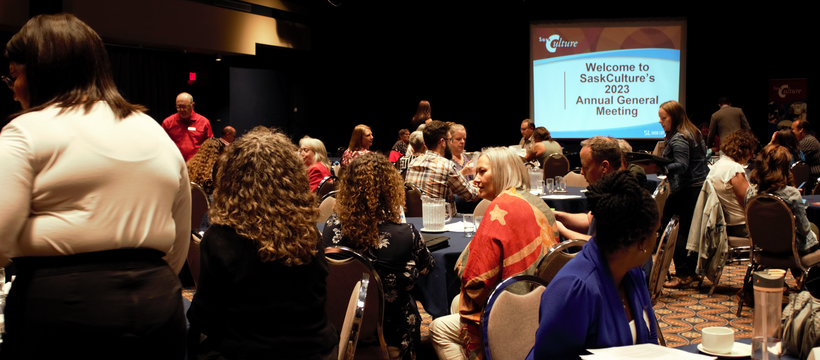 Group of people sitting around a table