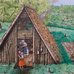 Painting by: William Kurelek, A Boorday — The First House