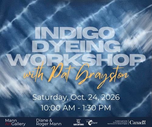 Details of the Indigo Dyeing Workshop. Saturday, October 24, 2026 10:00 AM–1:30 PM