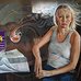 Dean Bauche, Jamie- Somatic Winds, Oil on canvas, 30"x40"