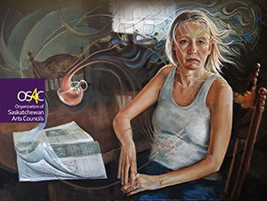 Dean Bauche, Jamie- Somatic Winds, Oil on canvas, 30"x40"