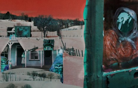 John Graham, Window Gazer, digital print.