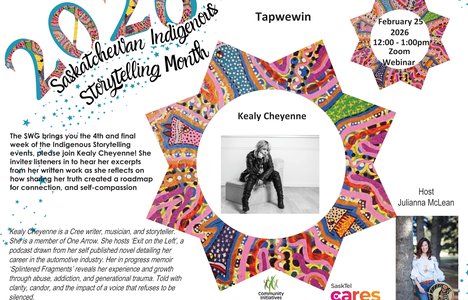 Poster of event with a image of Kealy Cheyenne