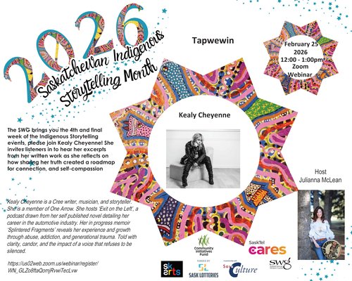 Poster of event with a image of Kealy Cheyenne