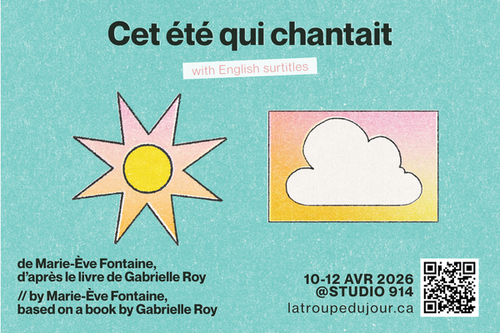 Poster for event with a image of a sun and cloud.