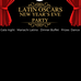 Famous Celebrity holding the Oscar's figuring. It mentions the venue being located at Ramada Hotel. Gala event, Buffet dinner, desserts, Mariachi Latino Band, DJ Diablo and spectacular dinner show!