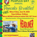 Poster for the event.