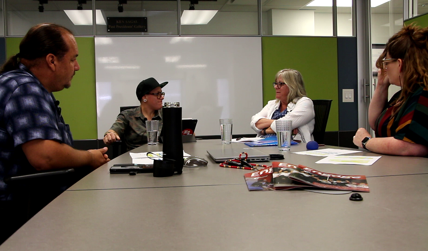 COI_Podcast recording