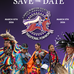 Poster for event with pictures of people in traditional Indigenous garb