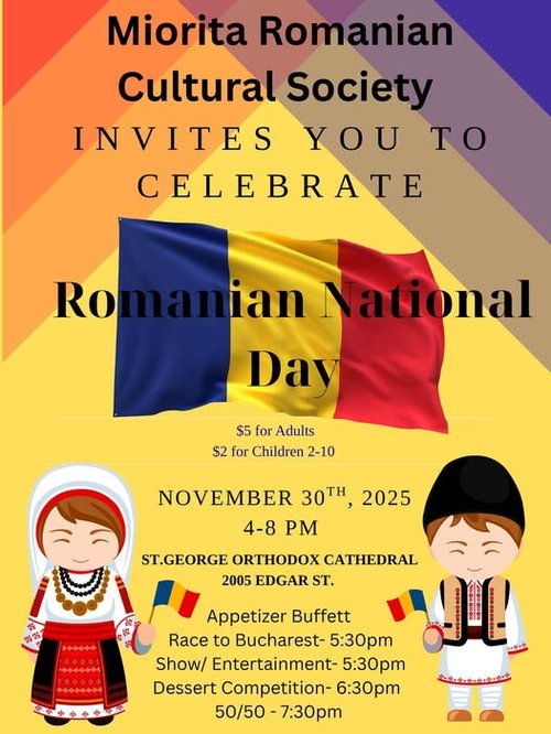 Poster indicating the location / price and the evening schedule