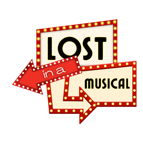 SaskExpress Theatre Company Lost in a Musical Logo