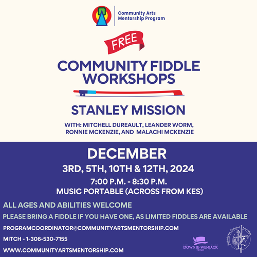 free fiddle workshop - Stanley. mission