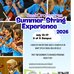 SaskOrchestras Summer String Experience poster with pictures of children playing instruments