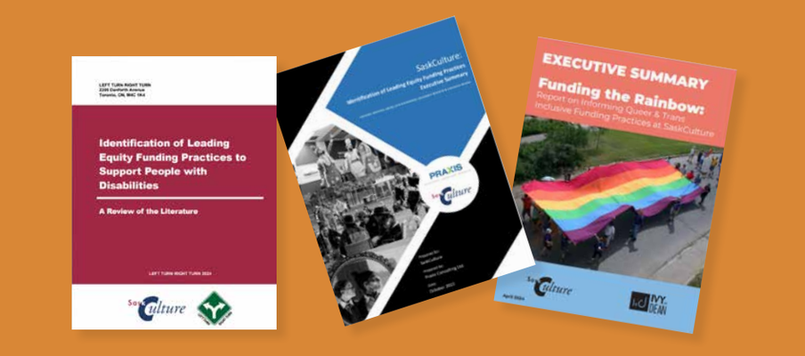 SaskCulture worked with Ivy + Dean Consulting, Left Turn Right Turn, and Praxis Consulting to explore leading funding practices to help guide its strategic direction.