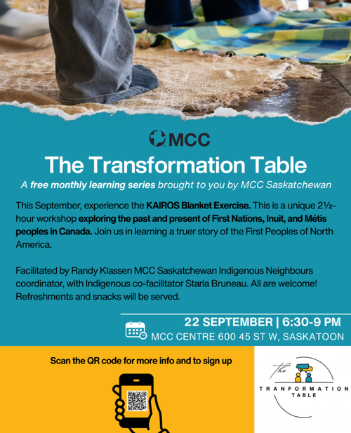 Poster with information about the event