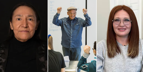 Images of Nora McAdam, Floyd Favel, Novalee Fox