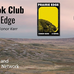 Poster for event with a background of the Saskatchewan landscape and a image of the cover of the book and image of the author.