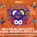 Poster for event with the Rock your roots logo in the centre.