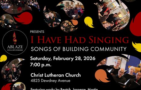 A poster image describing the concert