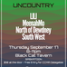 SaskMusic UNCOUNTRY feat. LILI, MeenahMo, North of Dewdney, and South West Thursday September 17 8-11pm Black Cat Tavern Saskatoon $10 at the door/ free entry for CCMA delegates Creative Saskatchewan