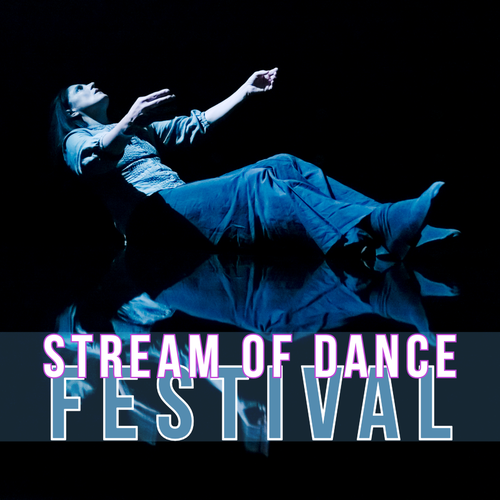 Poster for event with a photo of someone performing.