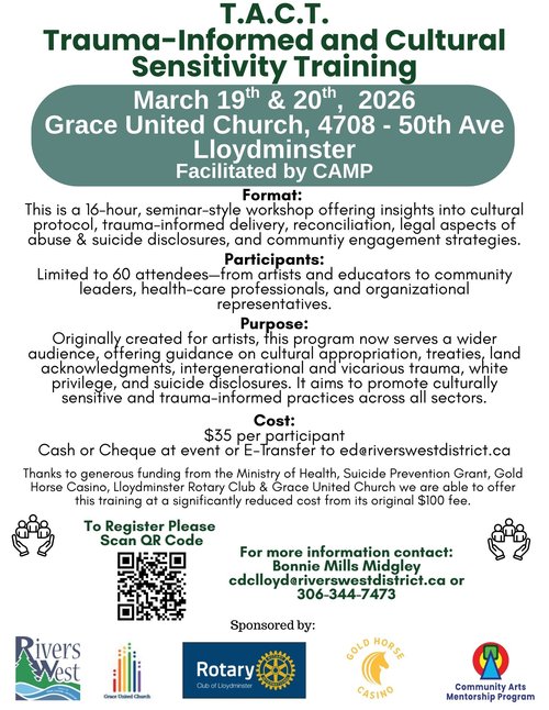 Poster for event with written description about event.