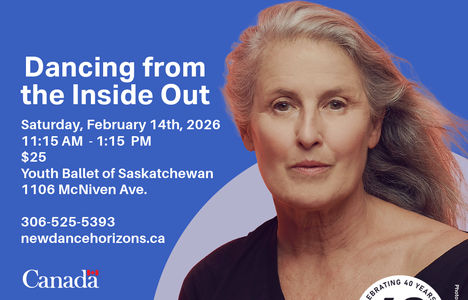 poster with a image of Margie Gillis